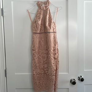 Bardot midi dress